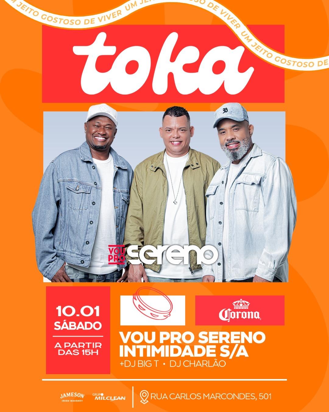 TOKA CLUB (10.01) VOU PRO SERENO