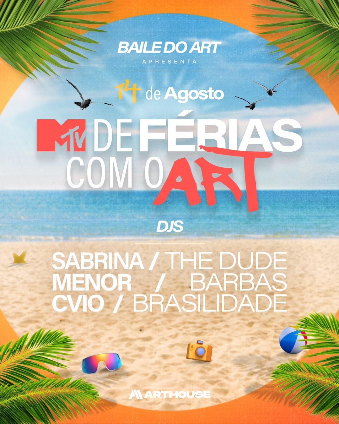 Art House - Baile do Art - Sexta 14/08
