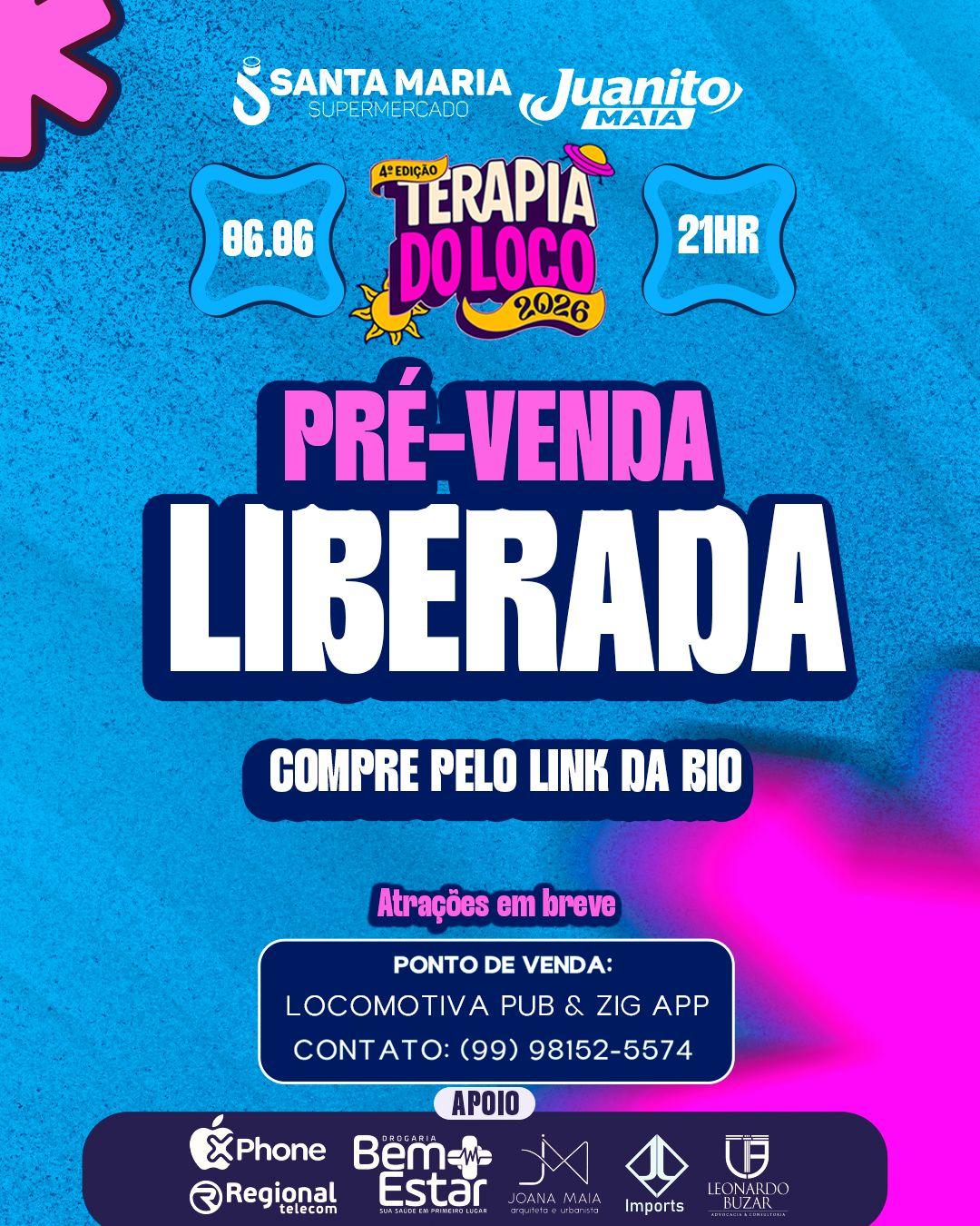 TERAPIA DO LOCO | 2026 | 4º EDIÇÃO