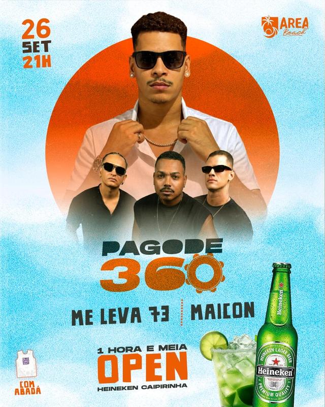 Pagode 360 - Cabana Area Beach 26/09
