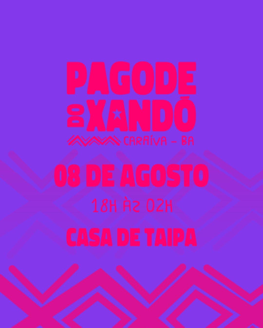 Pagode do Xandó - 08/08