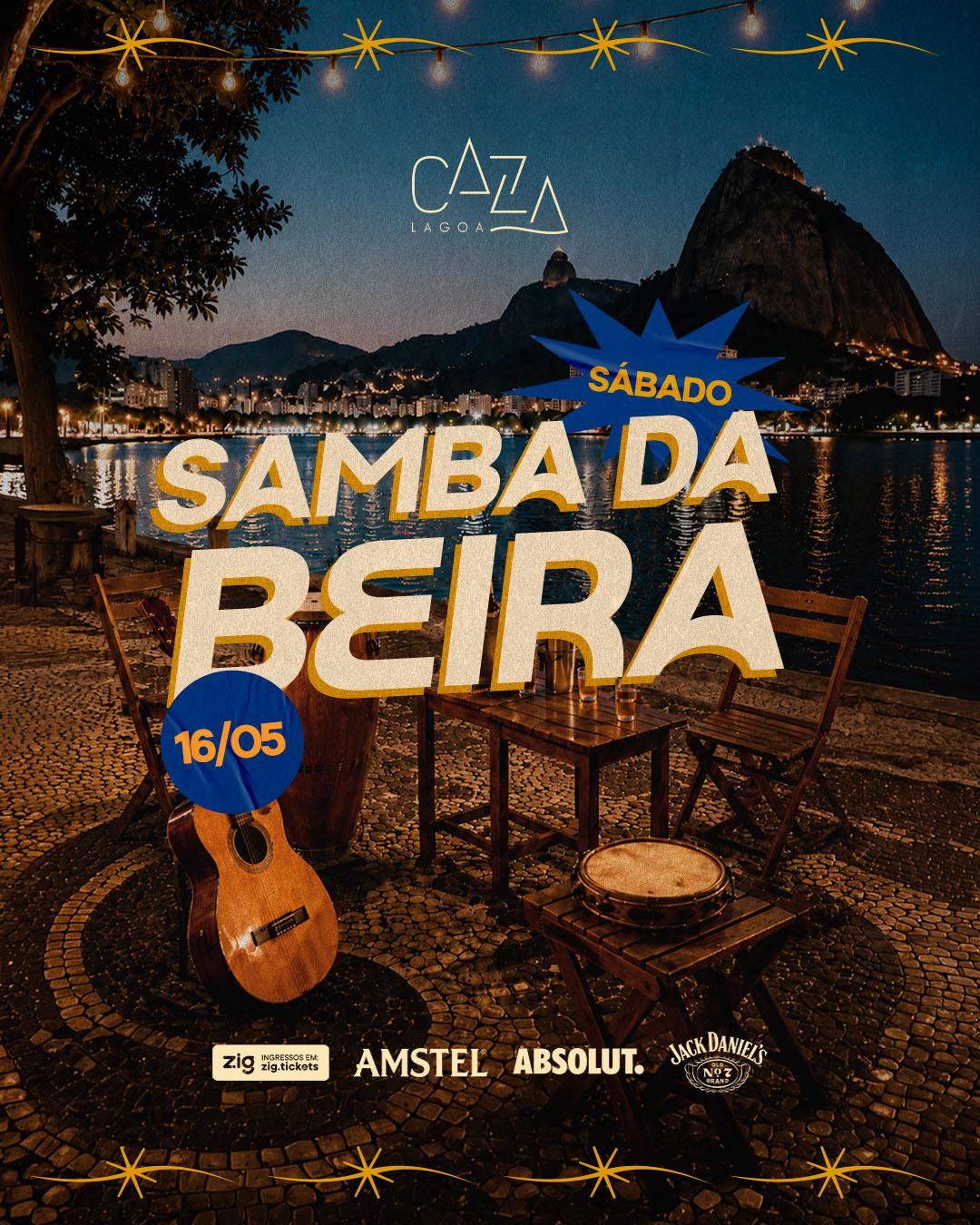 SAMBA DA BEIRA - CAZA - Sábado - 16/05