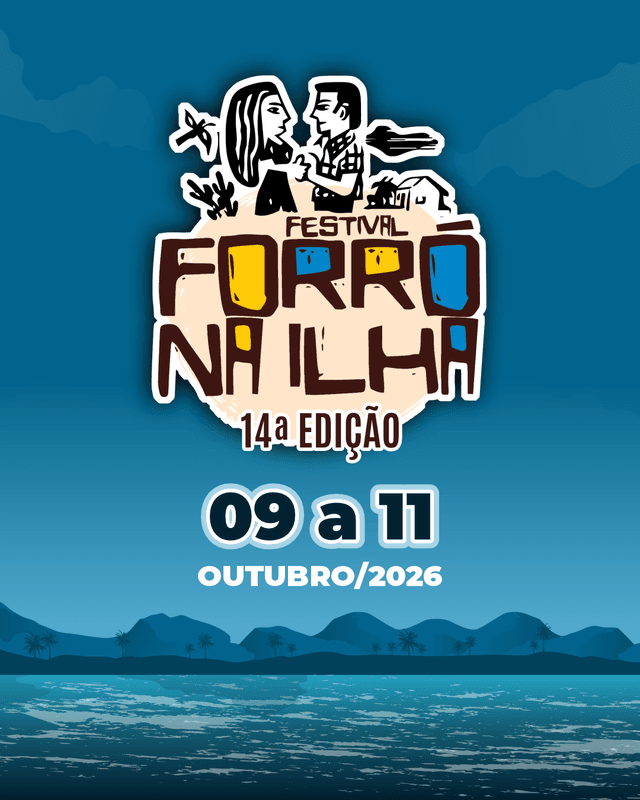 Festival Forró na Ilha 14ª  Edição  - Outubro 2026