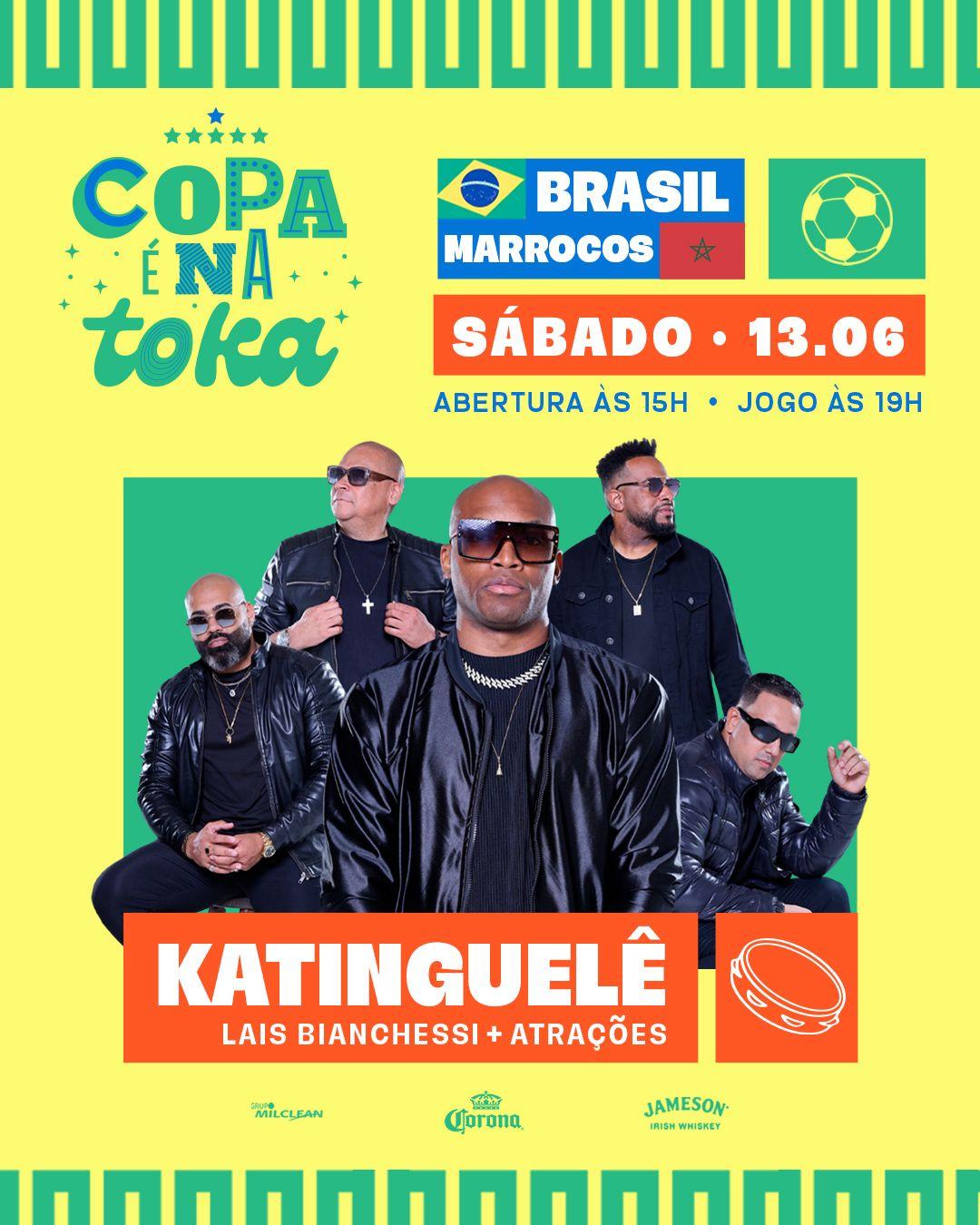 COPA É NA TOKA (13.06) Brasil x Marrocos