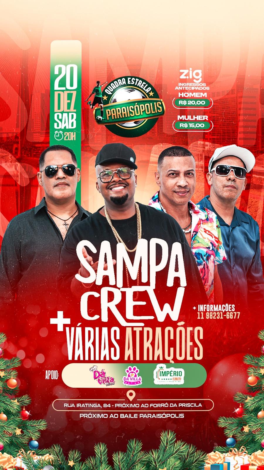Sampa Crew + Varias Atrações