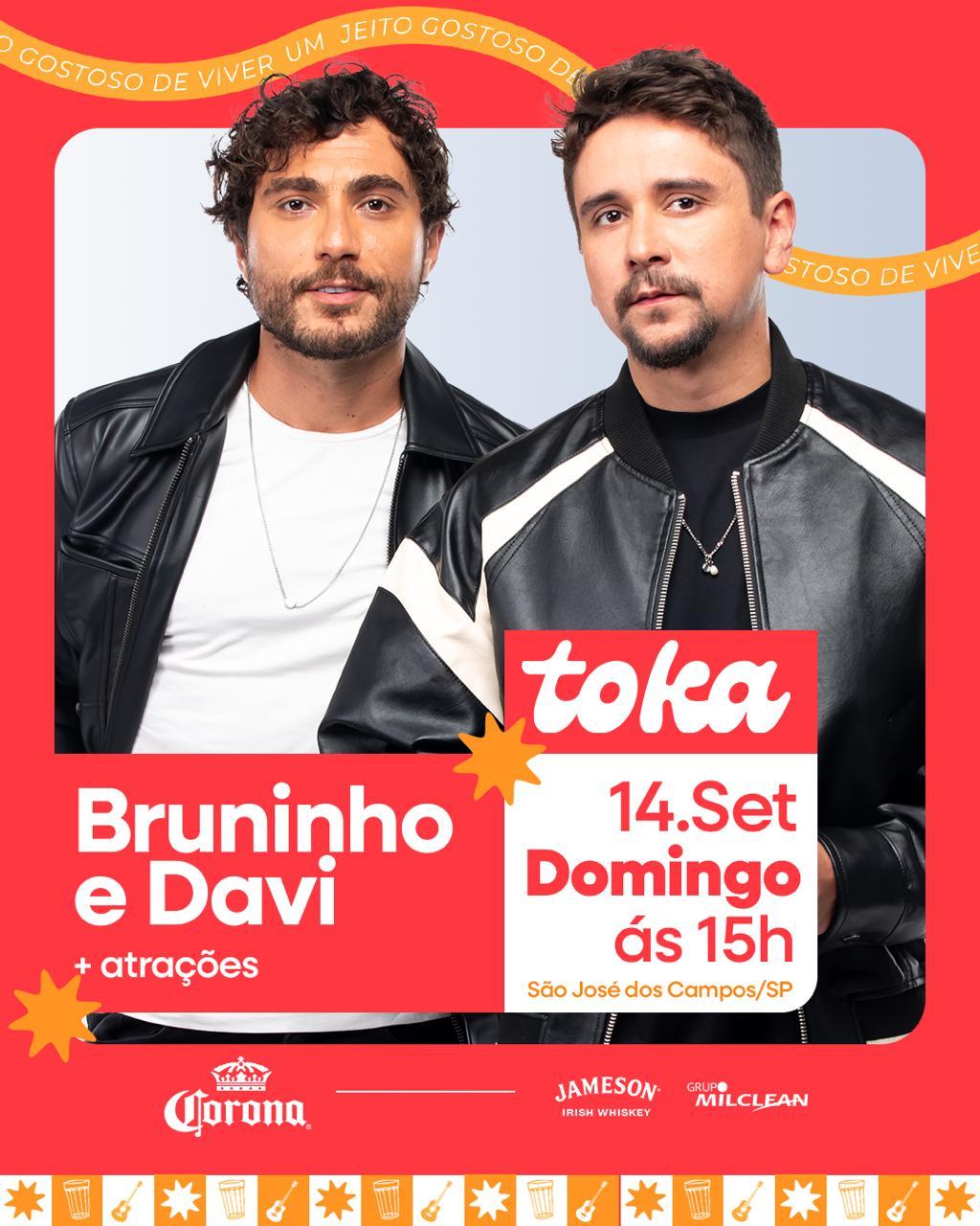 TOKA CLUB (14.09) Bruninho e Davi no Domingo