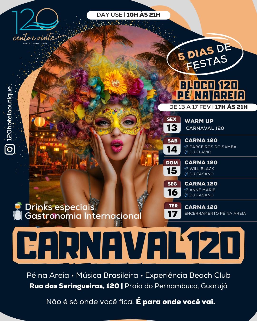 Carnaval 120 - Pé na Areia 
