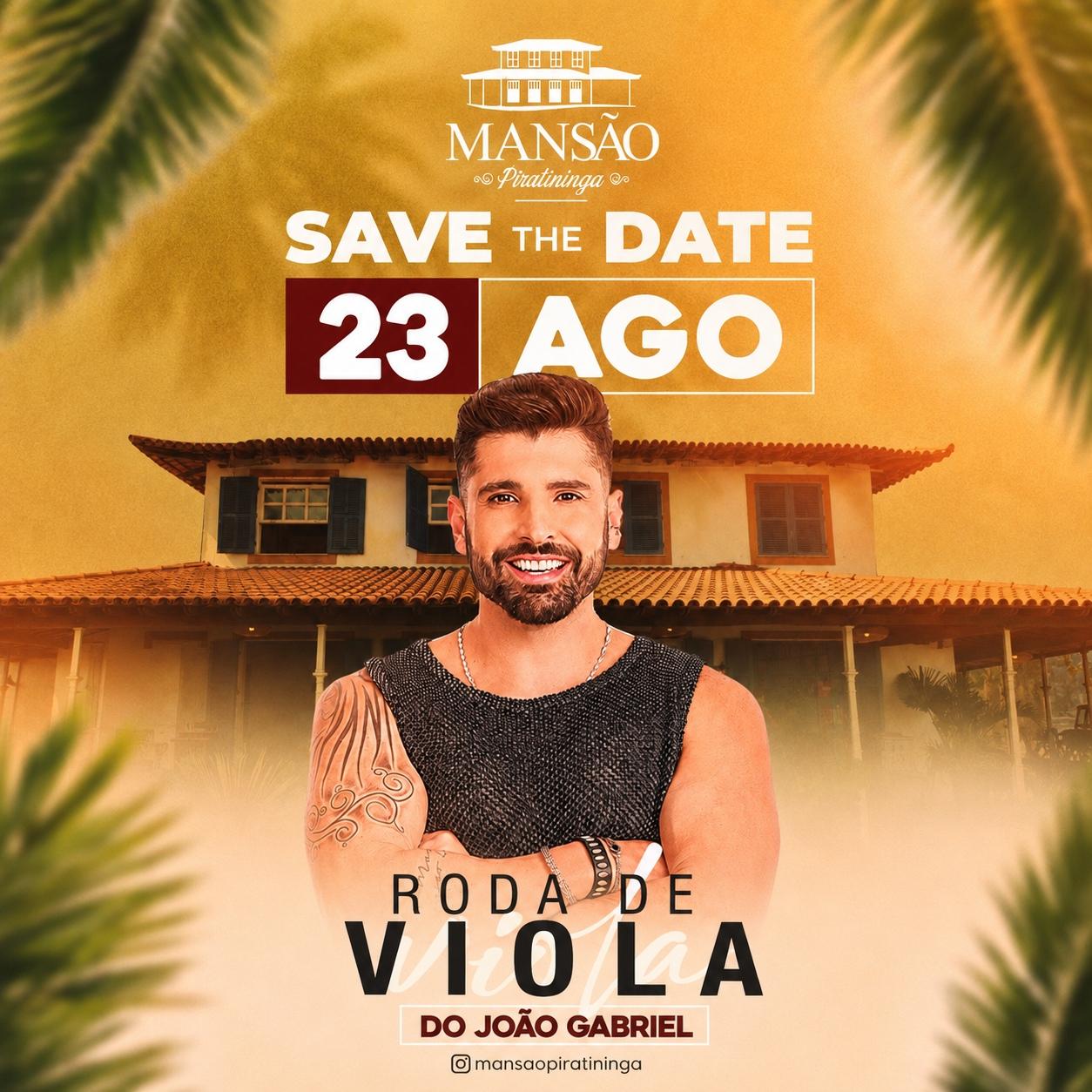 Roda de Viola do João Gabriel  em 23/08/26