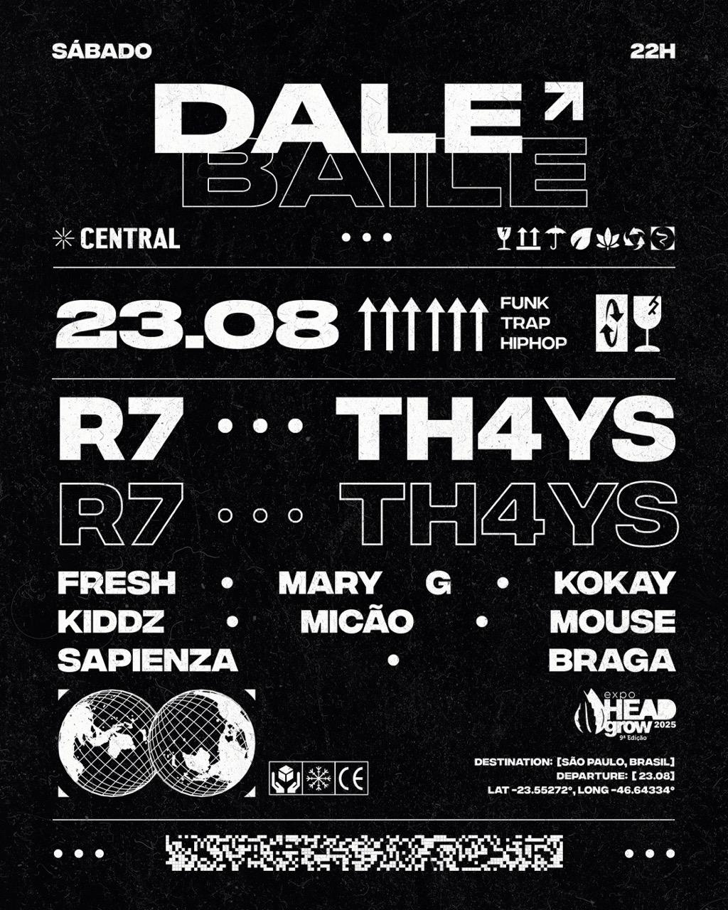 Dale Baile com TH4YS + Caio Ocean + R7
