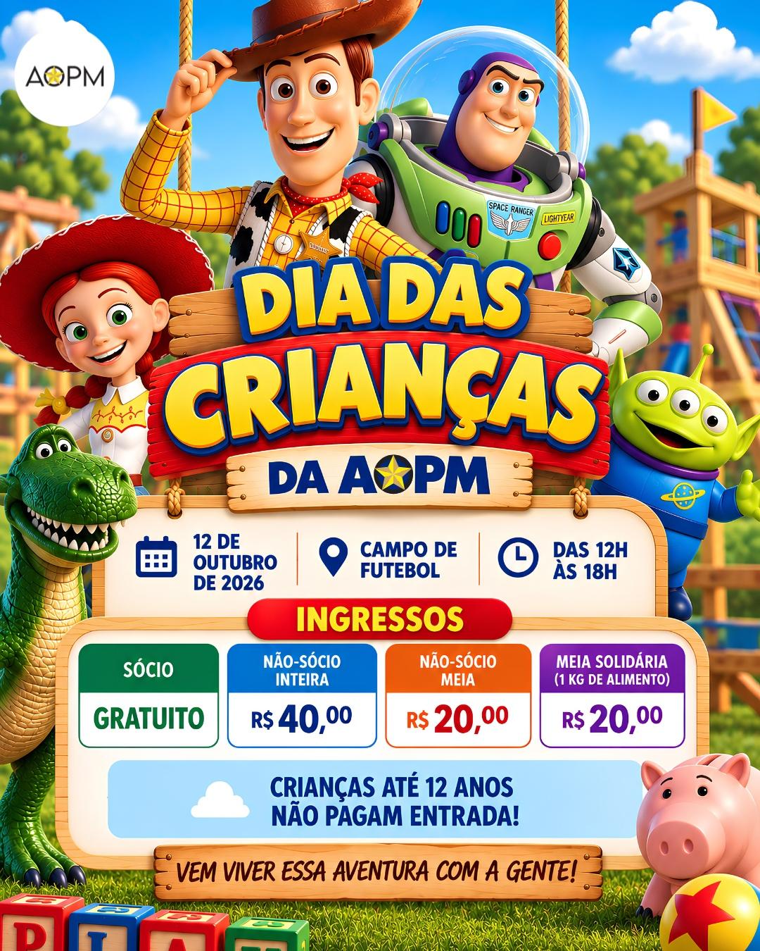 Dia das Crianças da AOPM