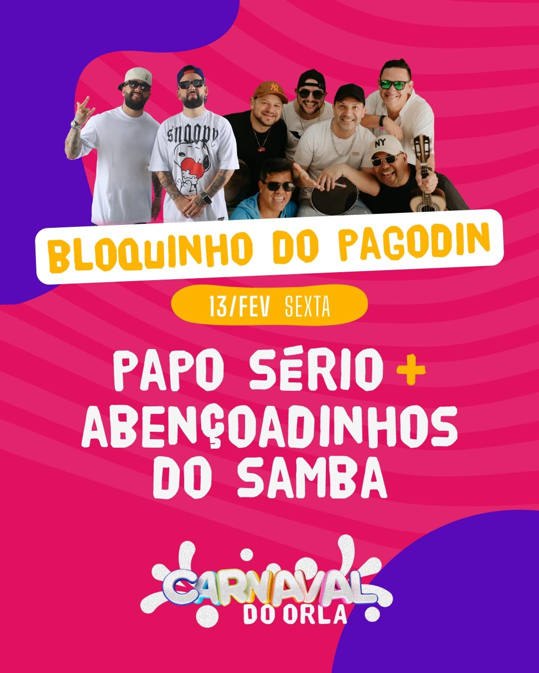 BLOQUINHO DO PAGODIN - CARNAVAL DO ORLA