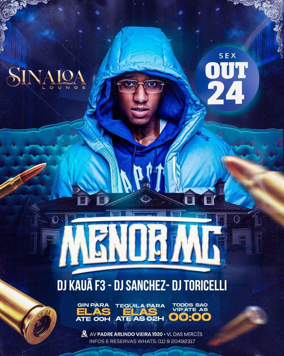 Menor MC no Sinaloa Lounge