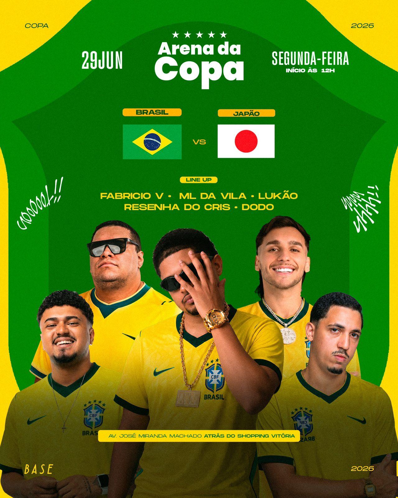 Arena da Copa: Brasil x Japão 