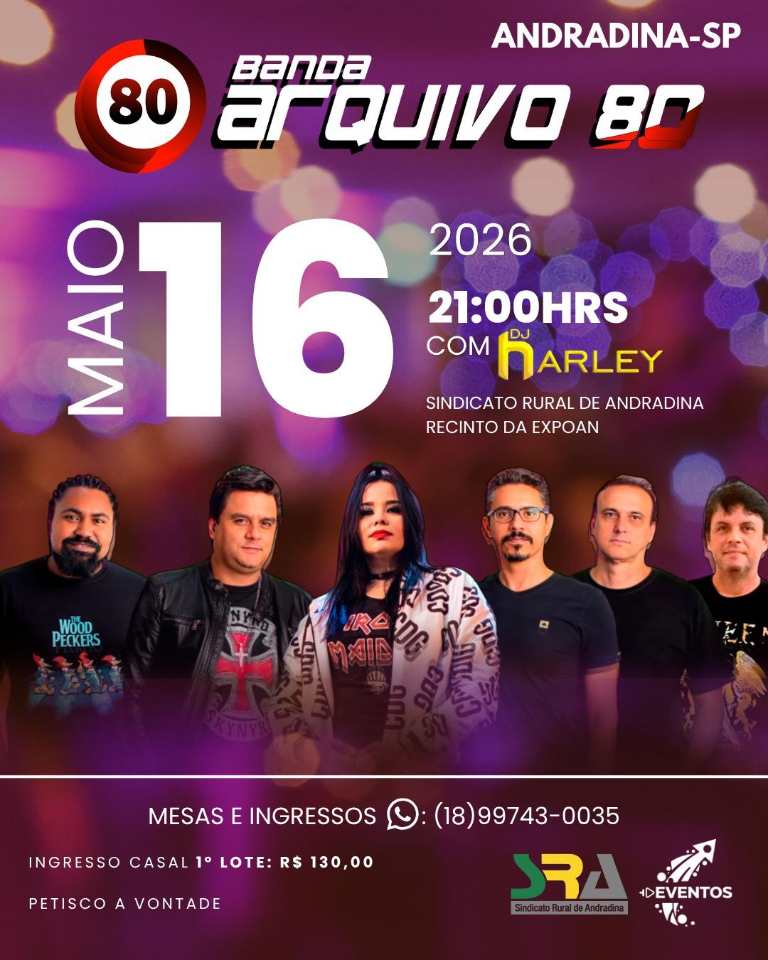 Baile Flashback Anos 80