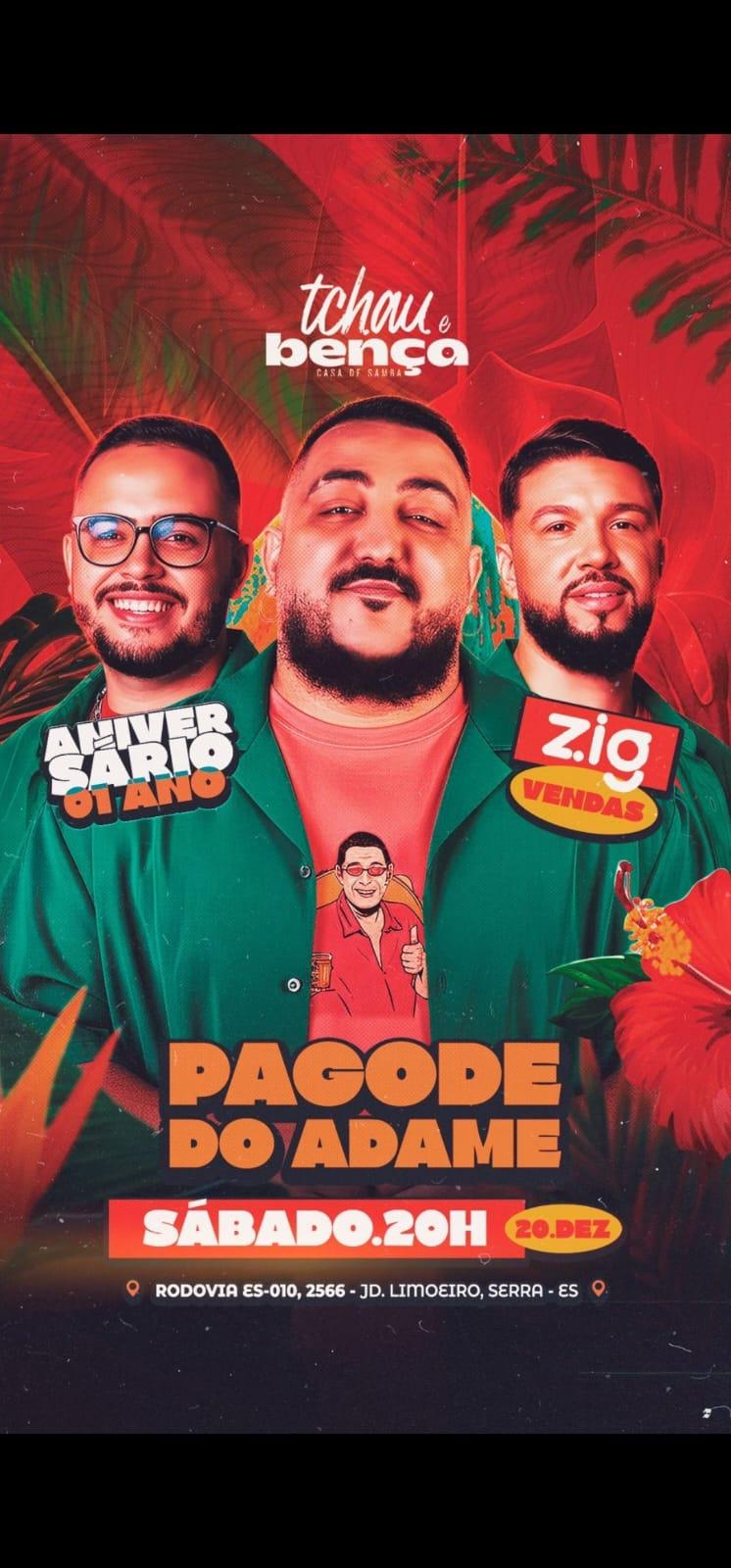 PAGODE DO ADAME - TCHAU E BENÇA