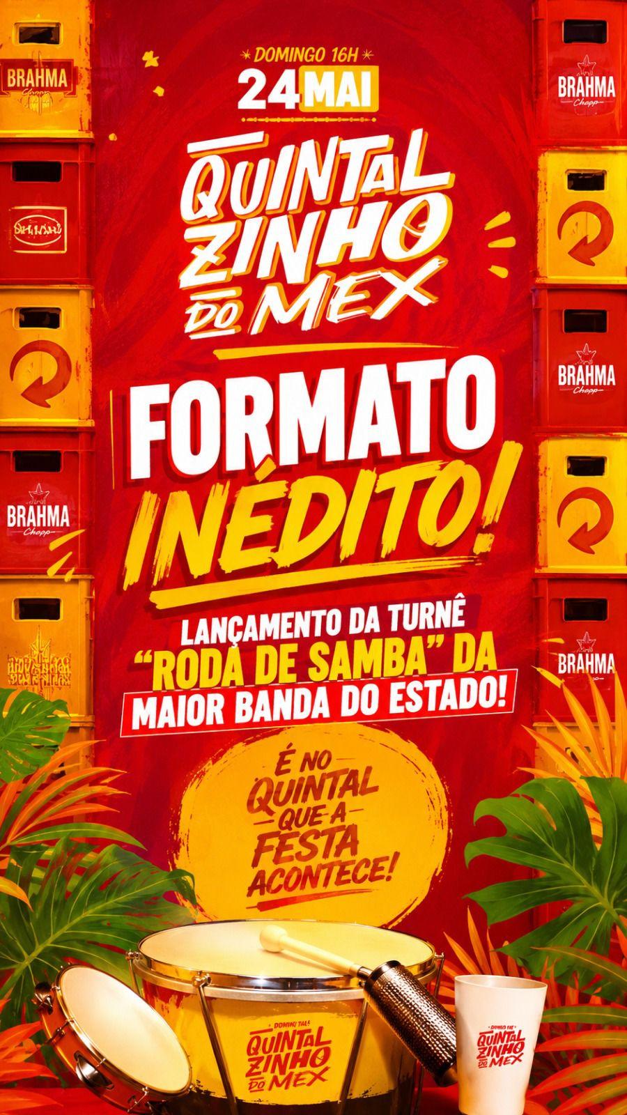 Quintalzinho do Mex- edição 2 anos RODA DE SAMBA