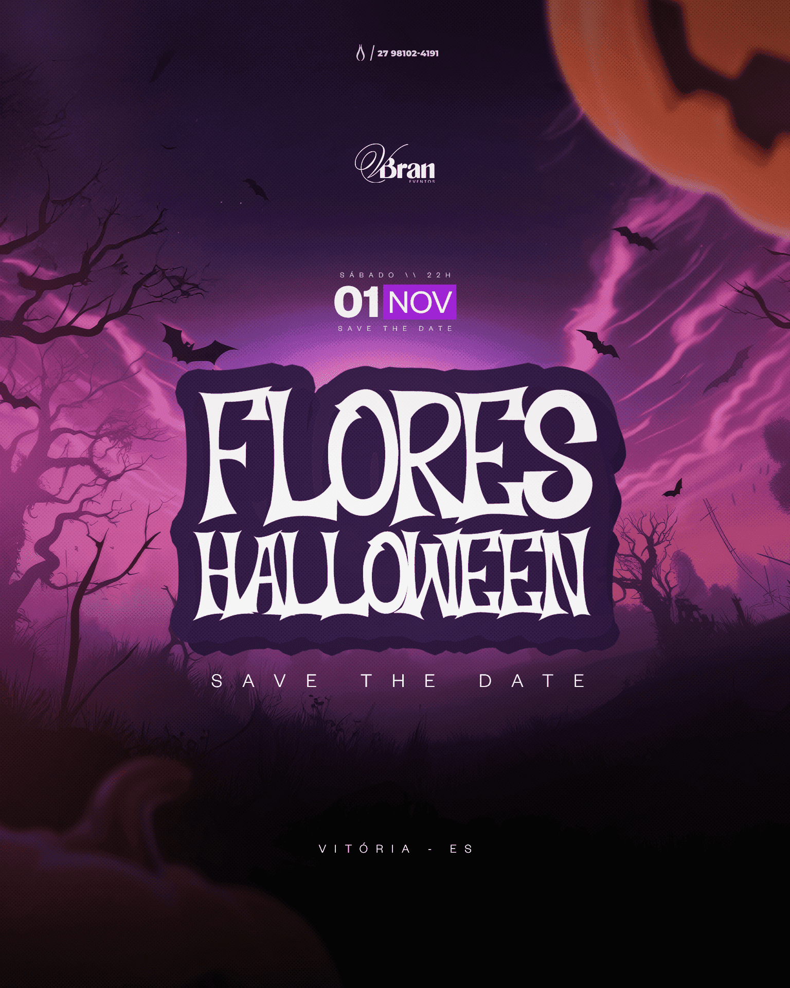 Flores Halloween