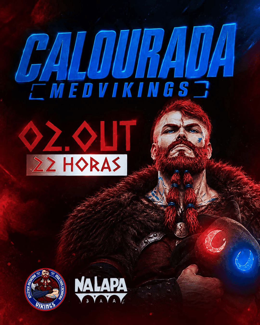 Calourada Medvikings: Como nunca antes