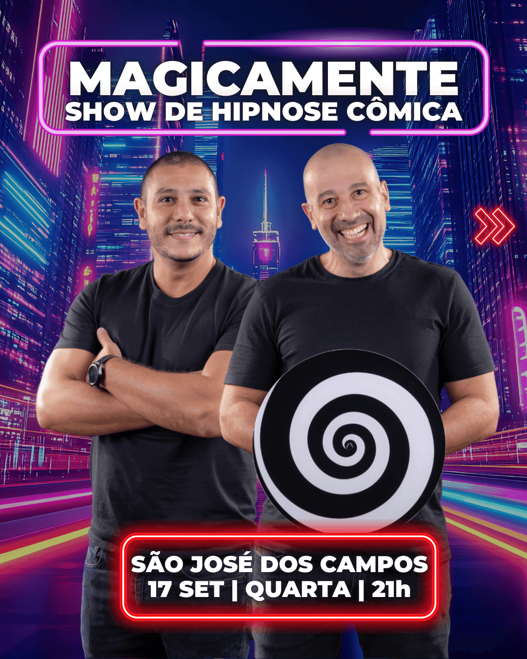 Show de Hipnose Magicamente | São José dos Campos