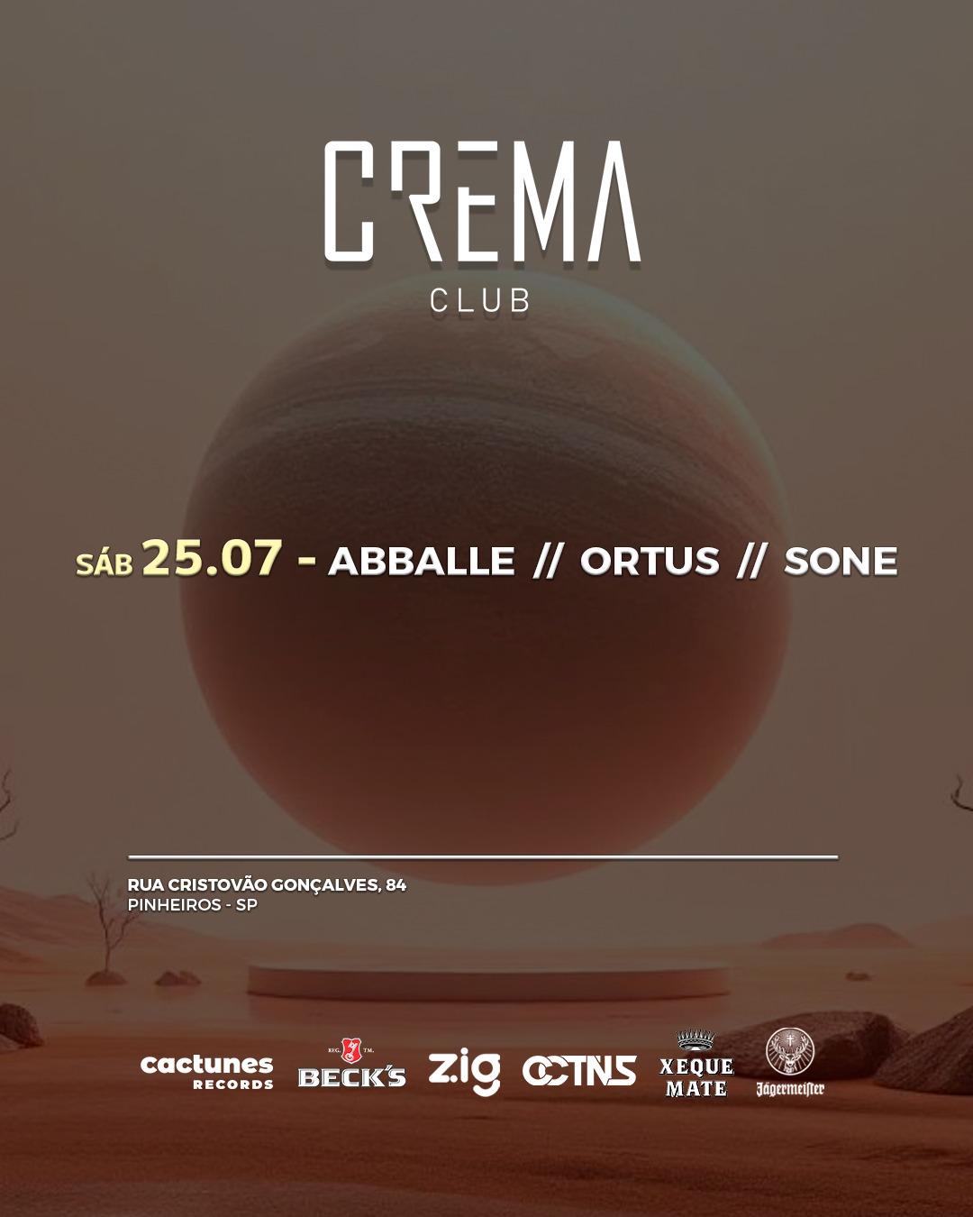 Crema Club - 25.07