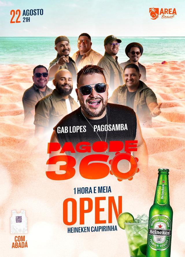 Pagode 360 - Cabana Area Beach 22/08