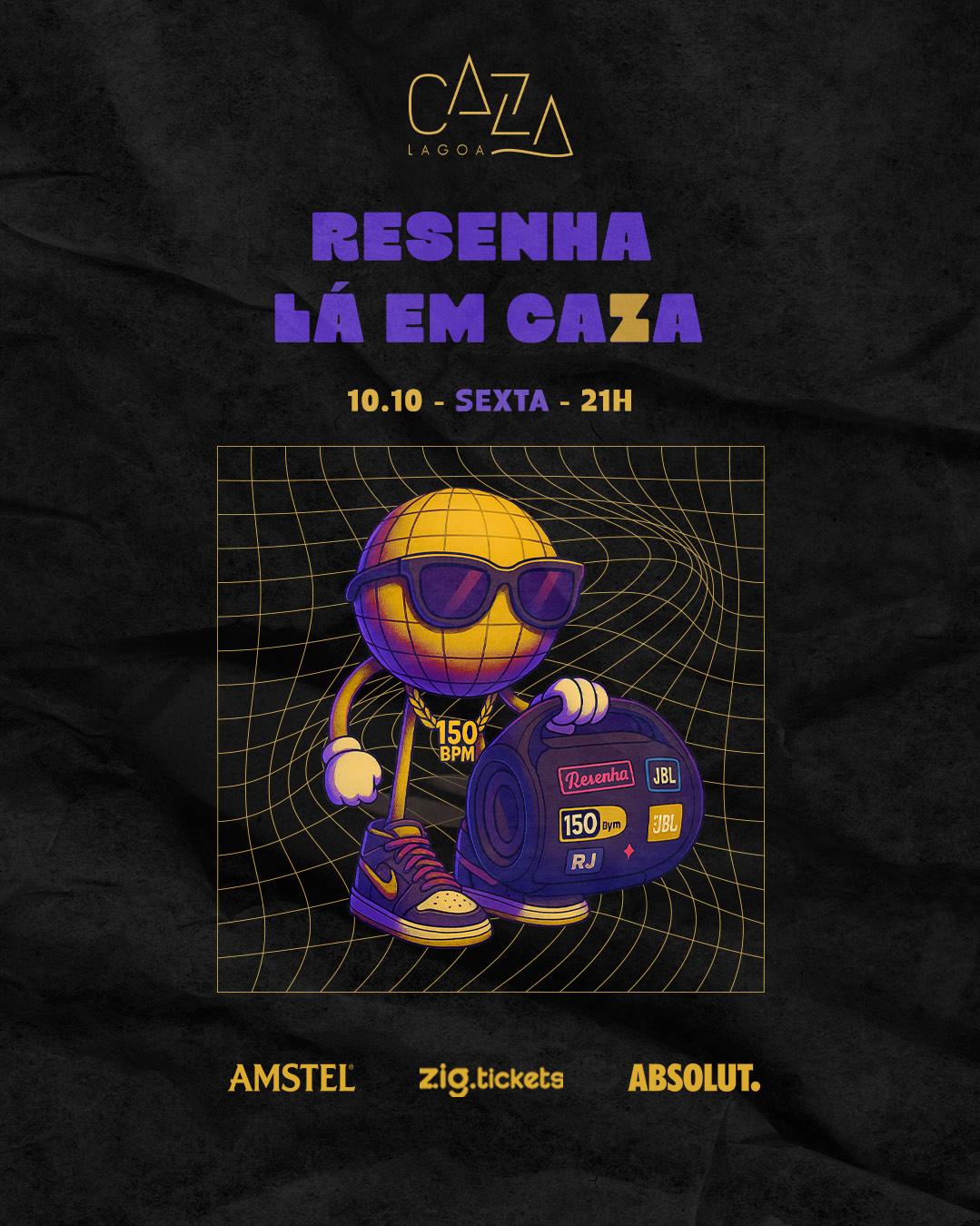 Caza Sexta - Resenha lá em Caza - 10/10