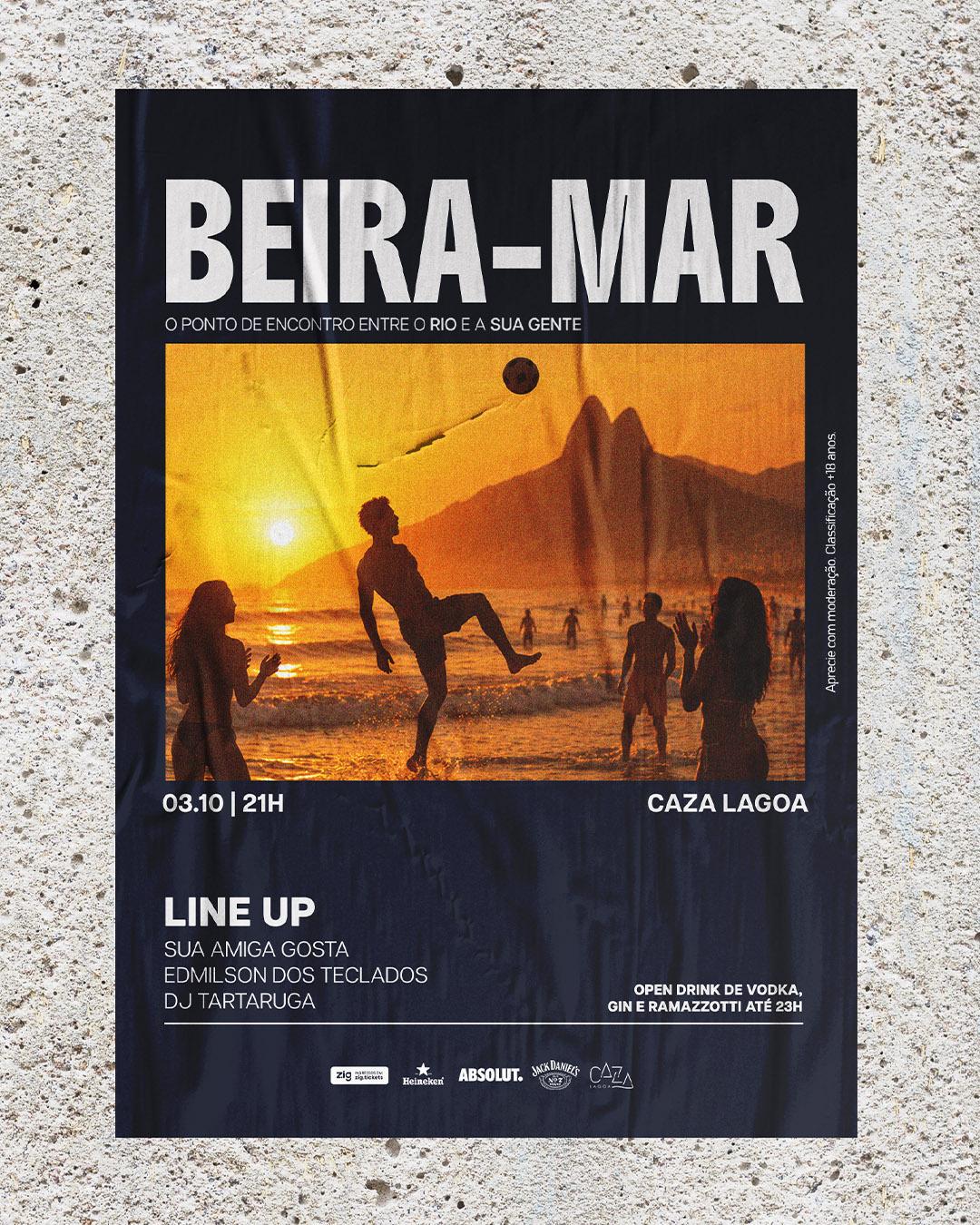 BEIRA-MAR - Caza Lagoa - 03/10 (sábado)