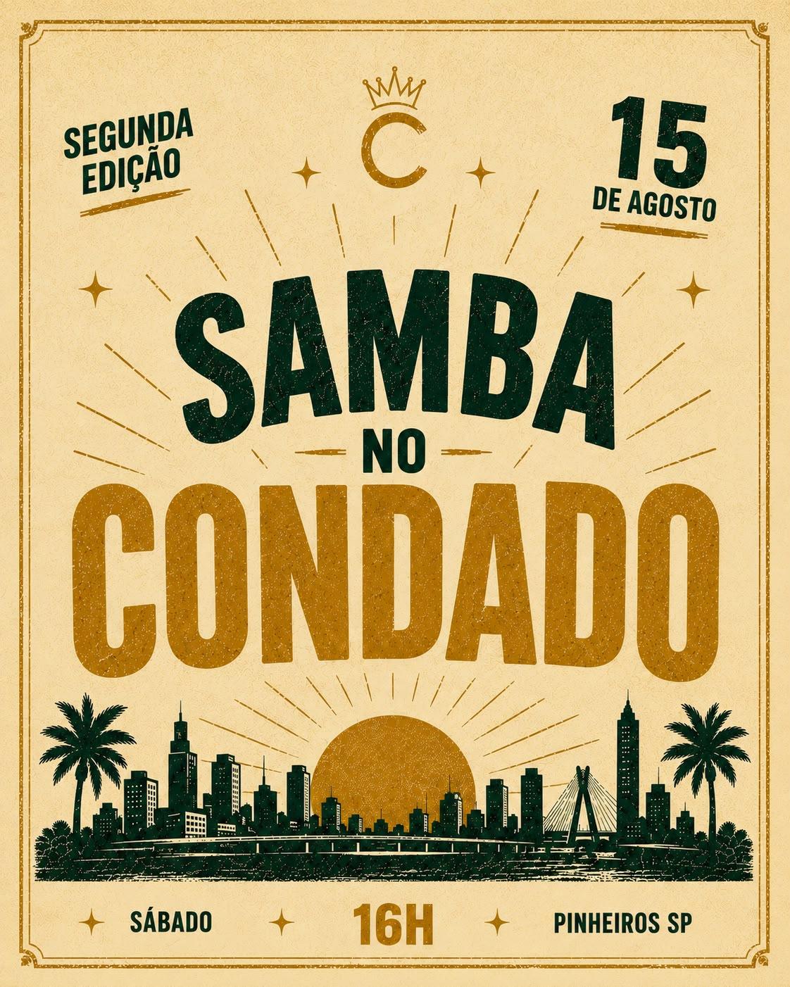 SAMBA NO CONDADO 15/08