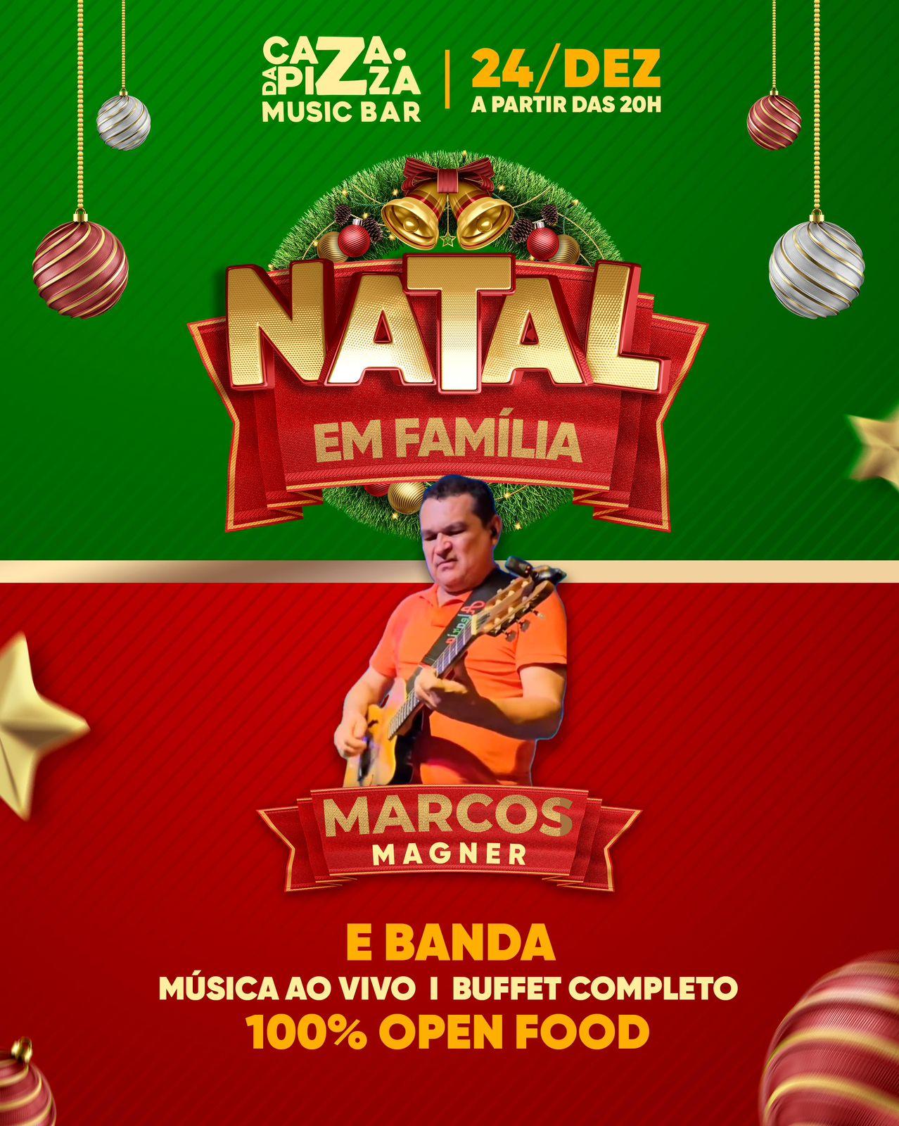 Natal Caza da Pizza