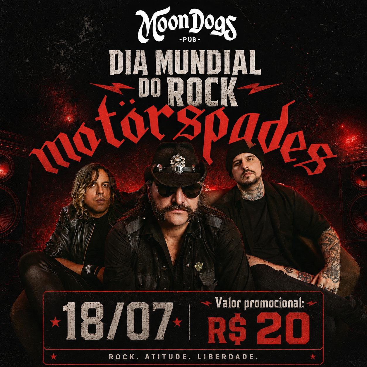 DIA MUNDIAL DO ROCK - Motorhead de SP