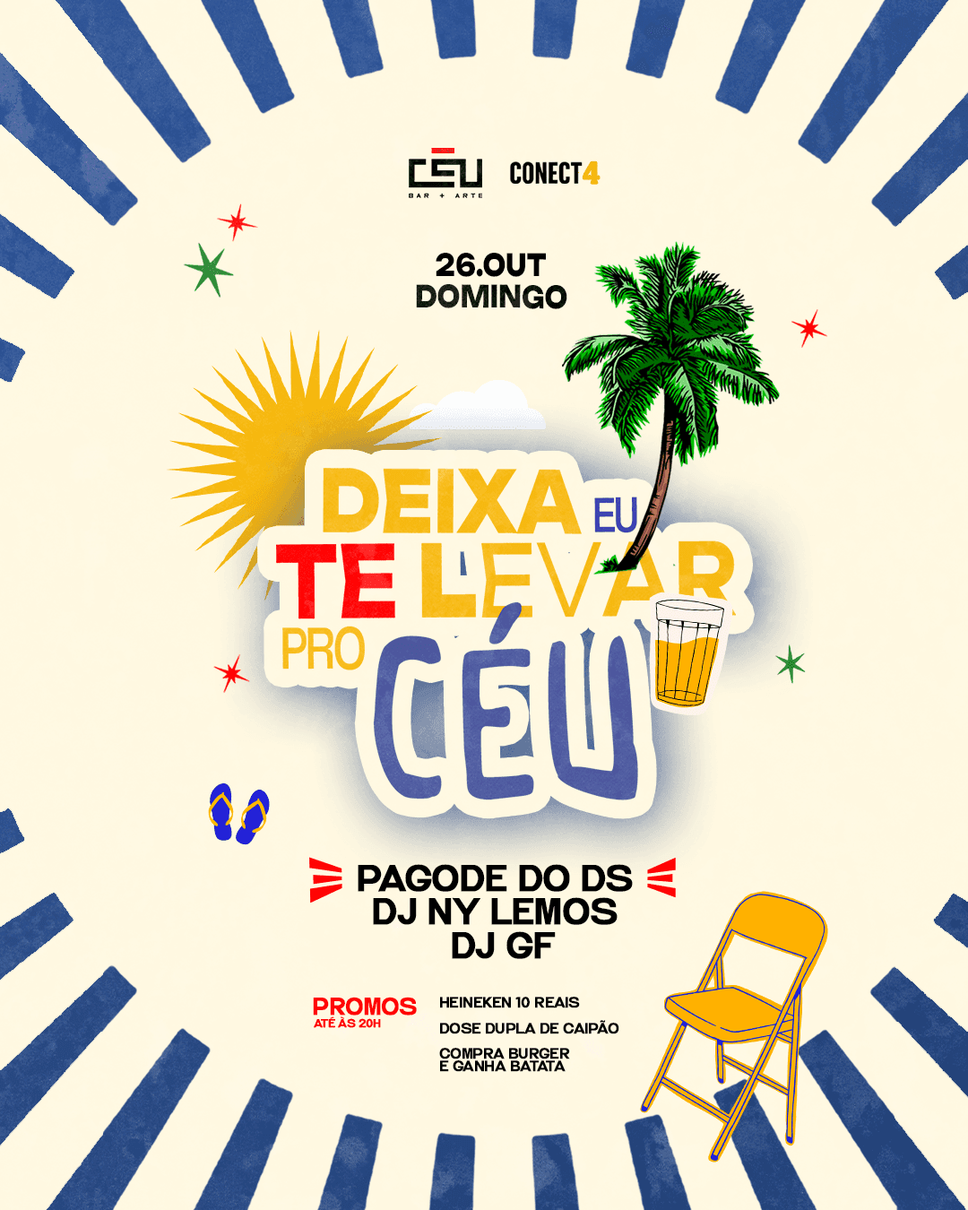 VOU TE LEVAR PRO CÉU // 26 de Outubro