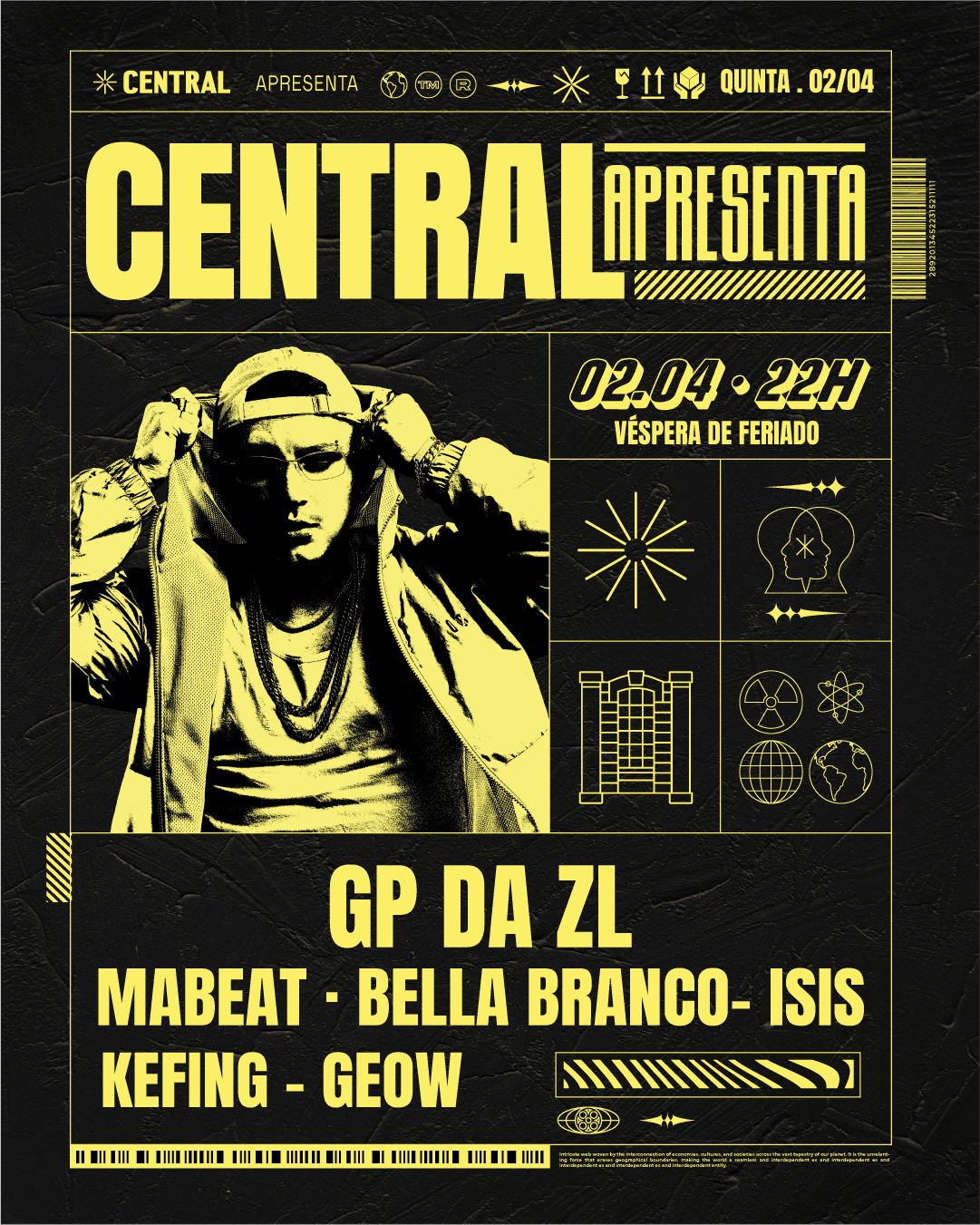 CENTRAL APRESENTA: GP DA ZL - Véspera de feriado 