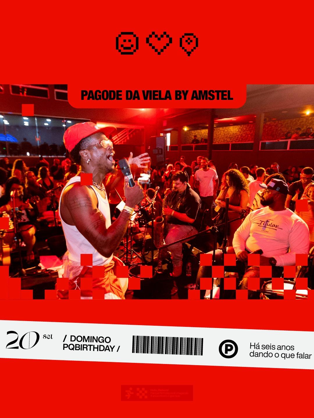 Parque | PQBirthday Apresenta: Amstel - Domingo [20/09]