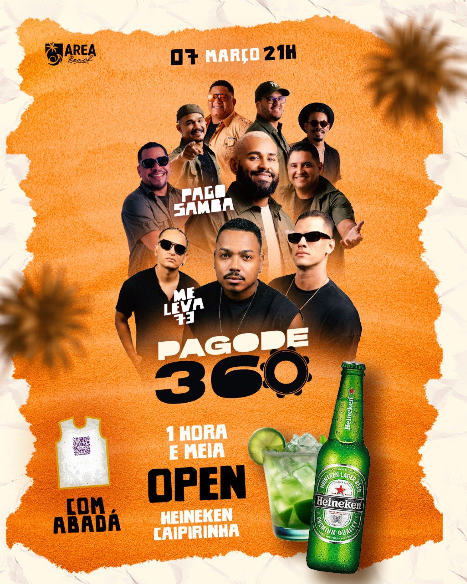 Pagode 360º - Cabana Area Beach 07/03