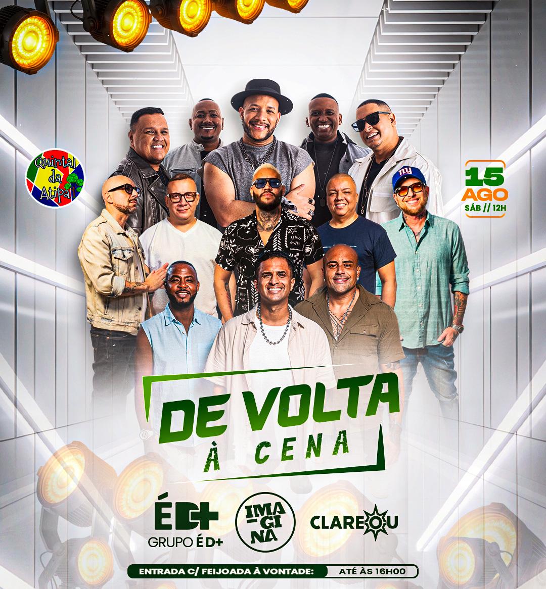 CLAREOU, IMAGINASAMBA E ED+ NO QUINTAL DA ATIPA - SP