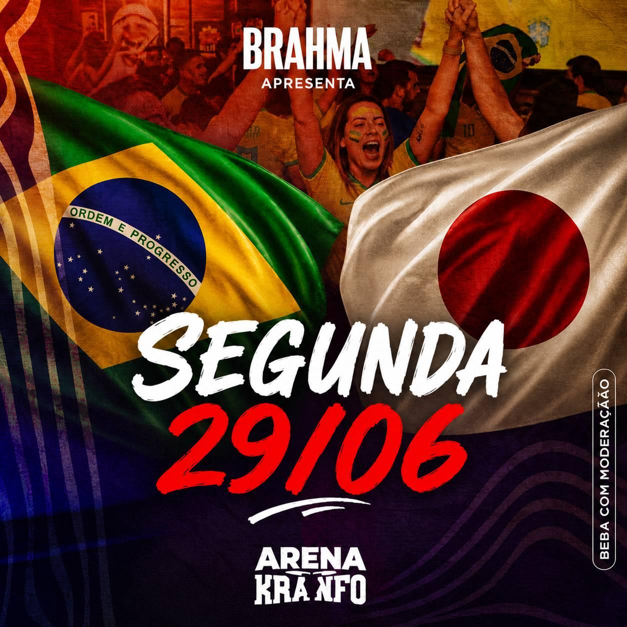 Arena Kranfo - Brasil x Japão  (29/06)