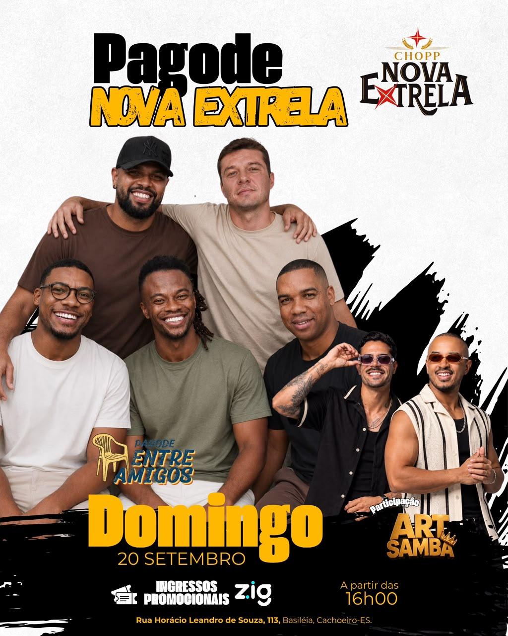 Domingo de Pagode Nova Extrela