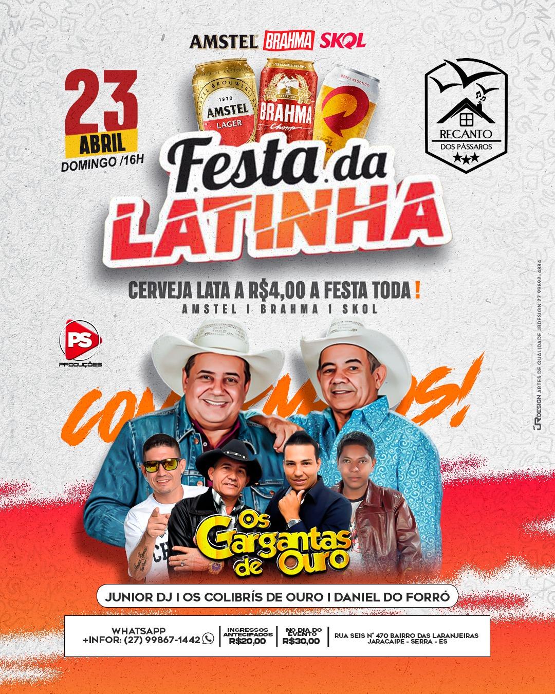 festa da latinha