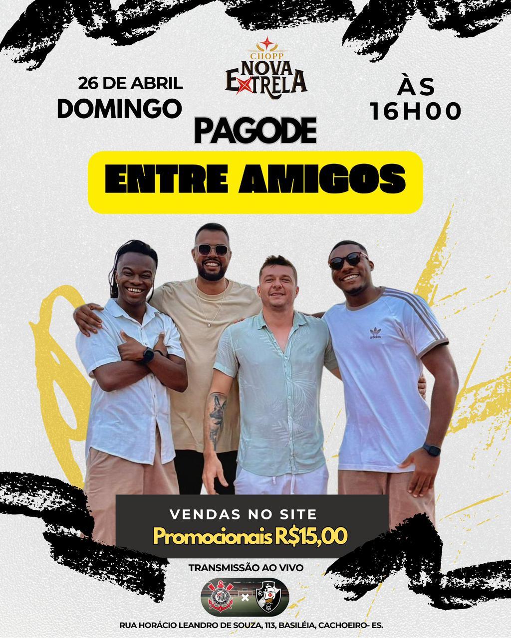 PAGODE ENTRE AMIGOS NOVA EXTRELA