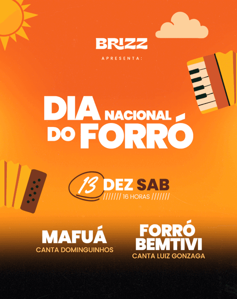 VIVA LUIZ! Dia nacional do Forró
