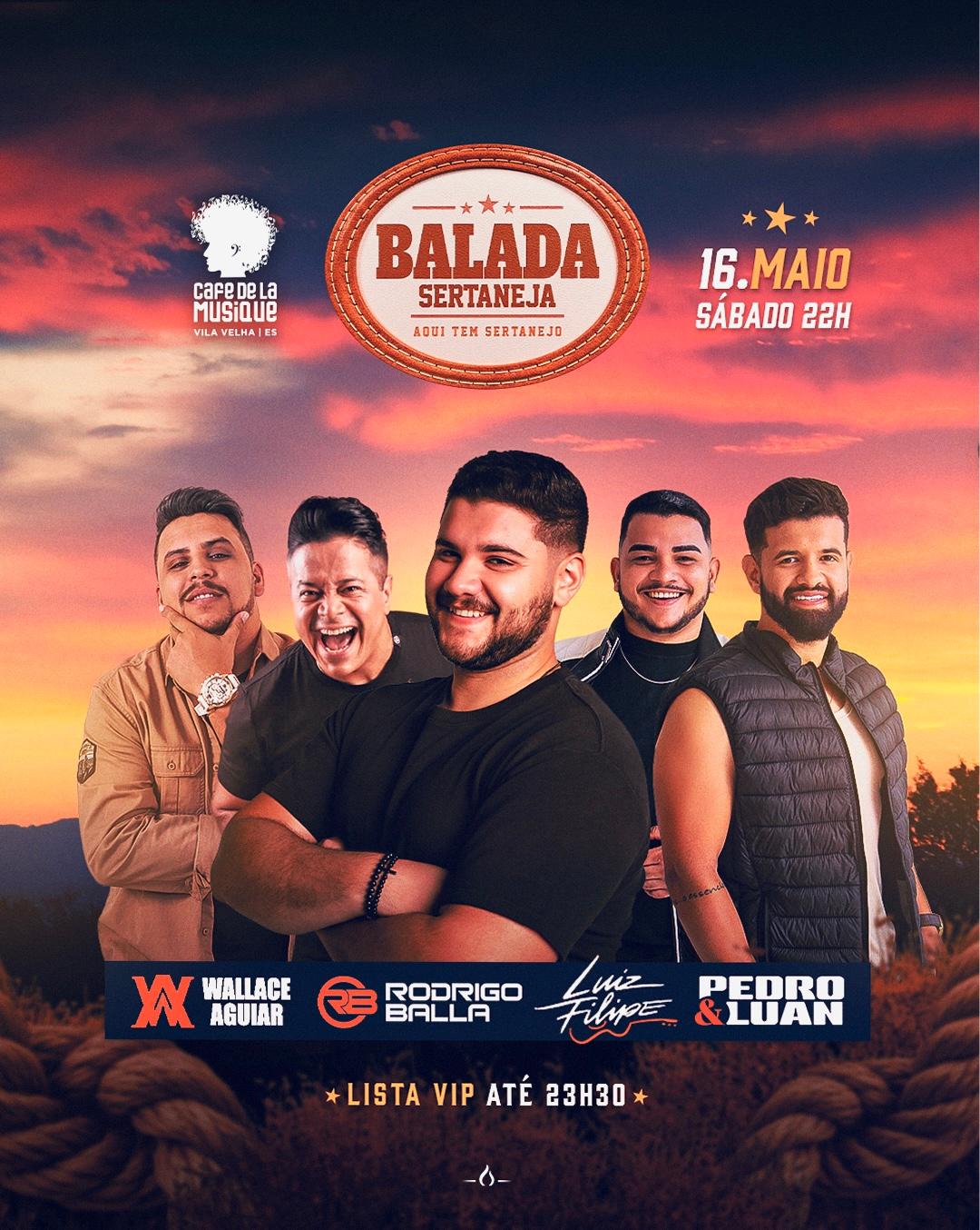 BALADA SERTANEJA - 16/05