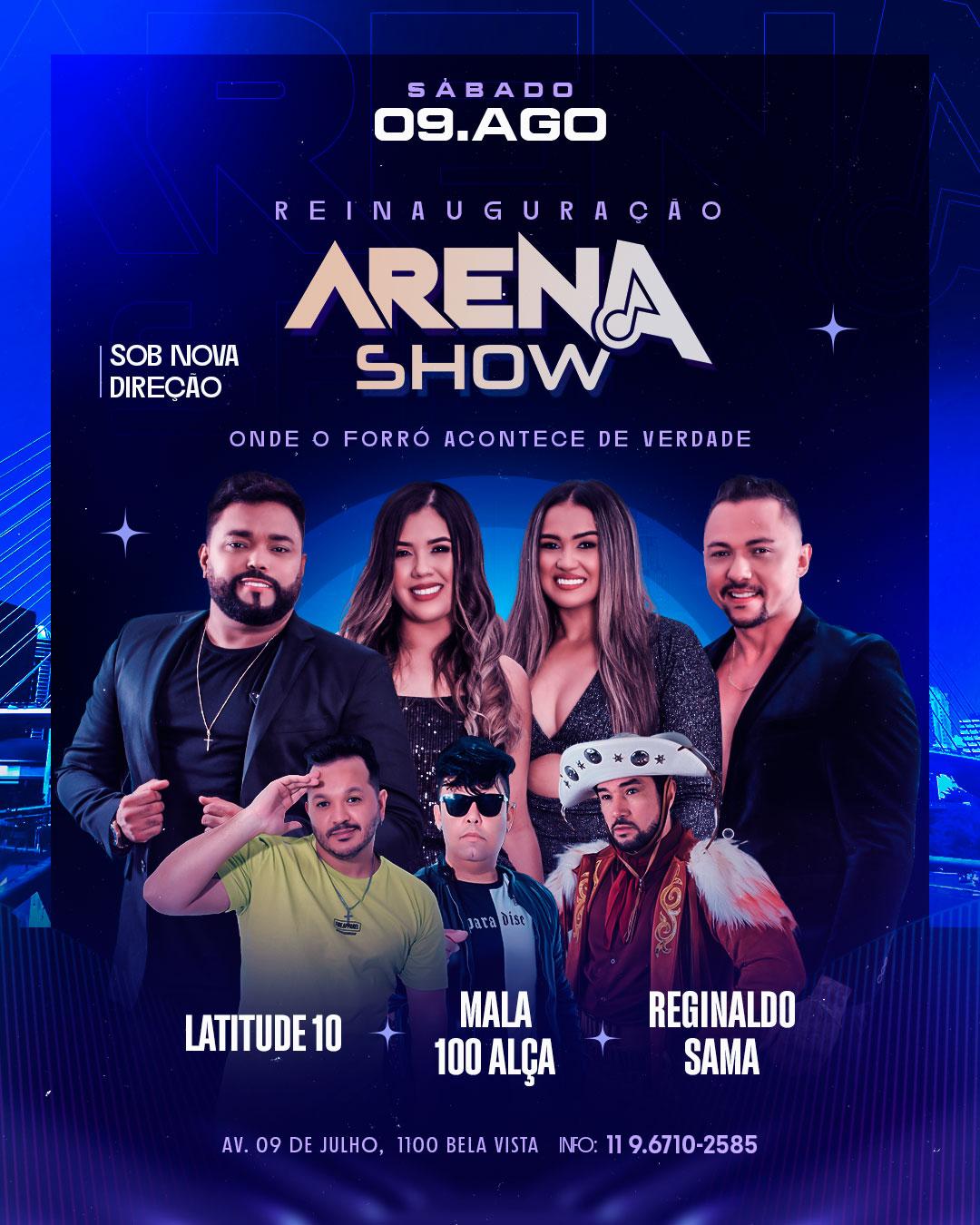 Reinauguração Arena Show - Onde o Forró Acontece de Verdade