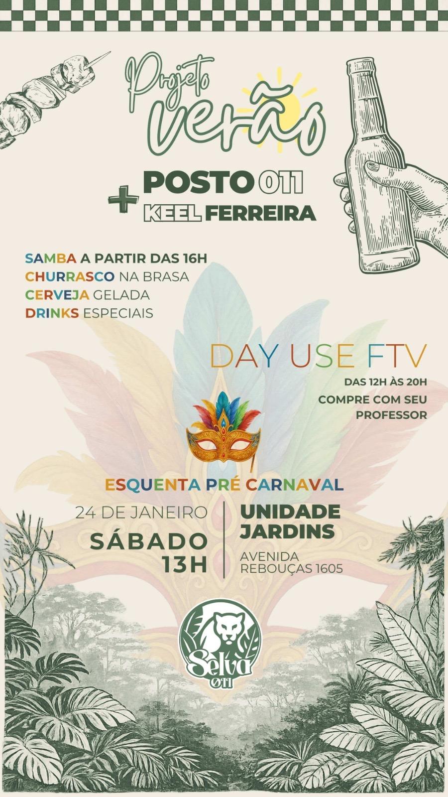 PROJETO VERÃO POSTO 011 +KEEL FERREIRA