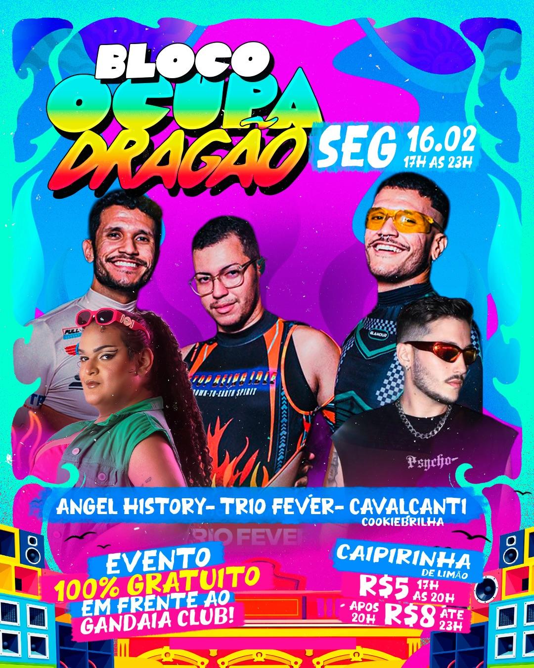 bloco OCUPA DRAGÃO IV