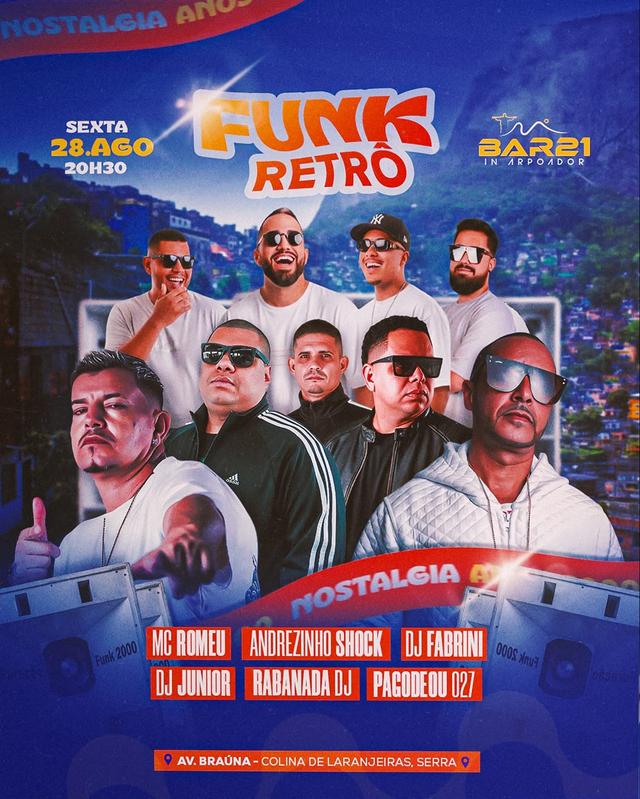 FUNK RETRO - 28/08