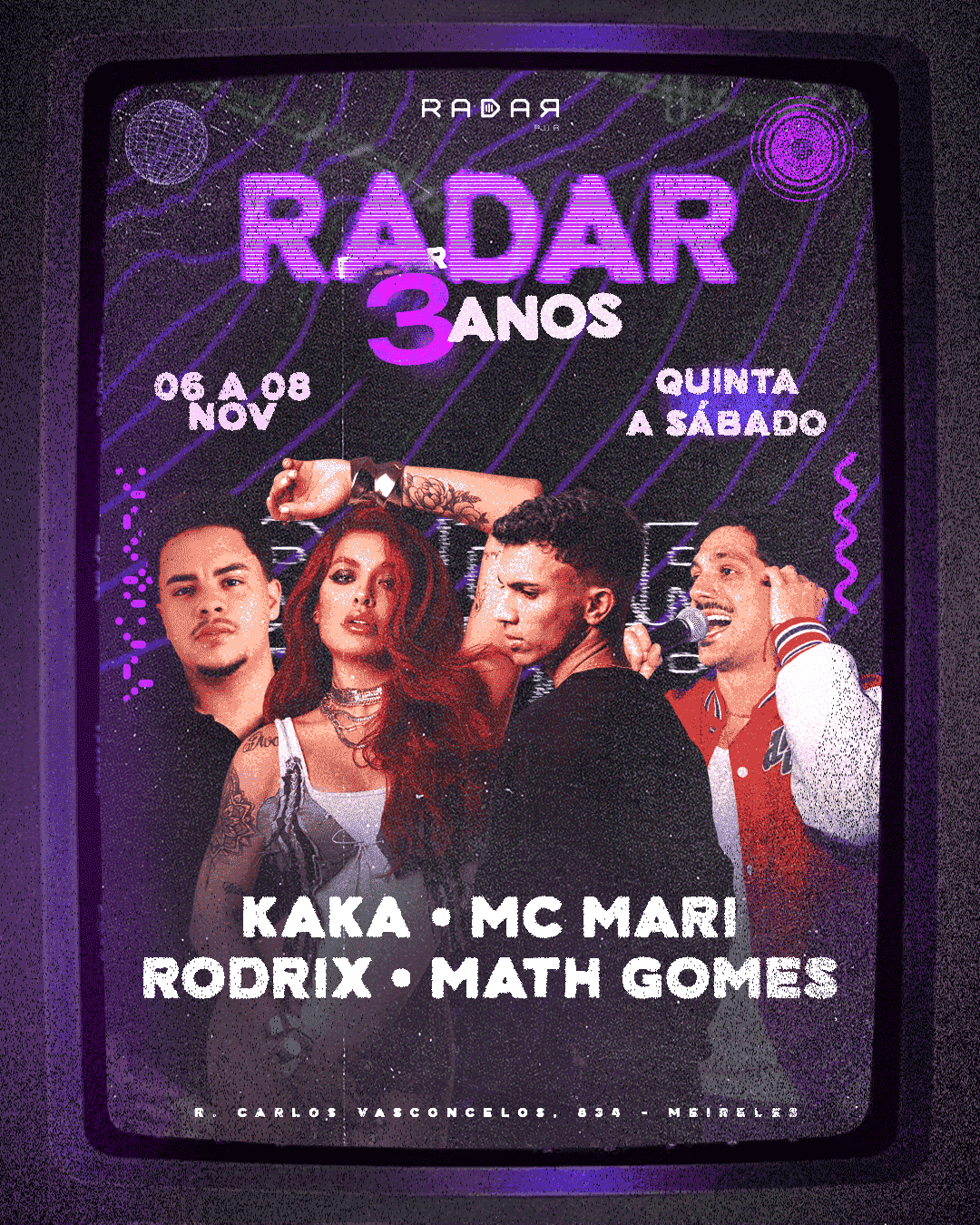 RADAR 3 ANOS