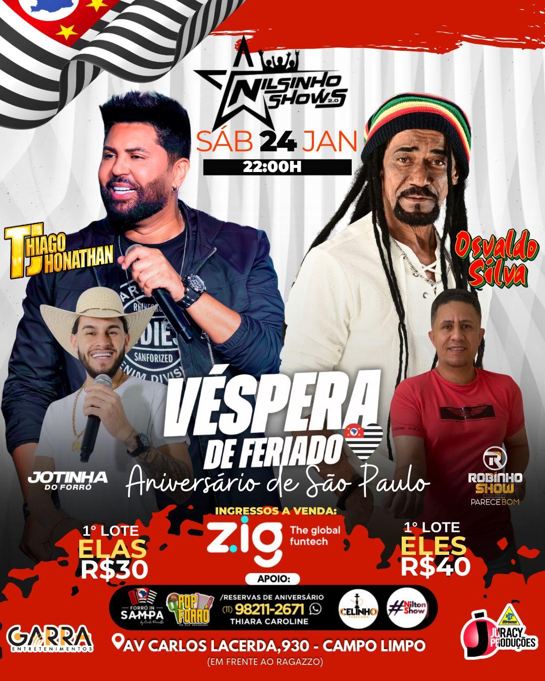 Thiago Jhonathan e Osvaldo Silva