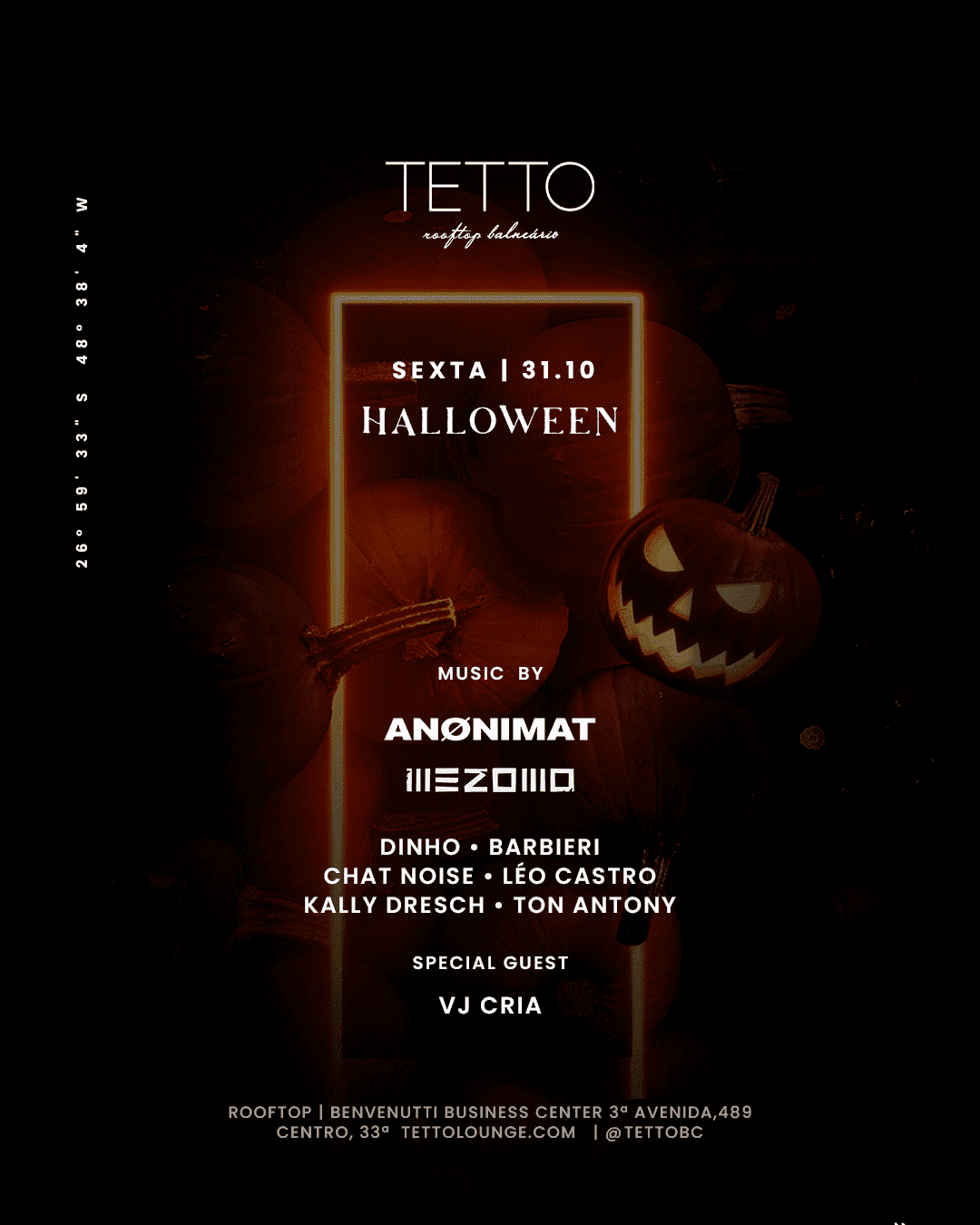 TETTO BC PRESENTS : HALLOWEEN