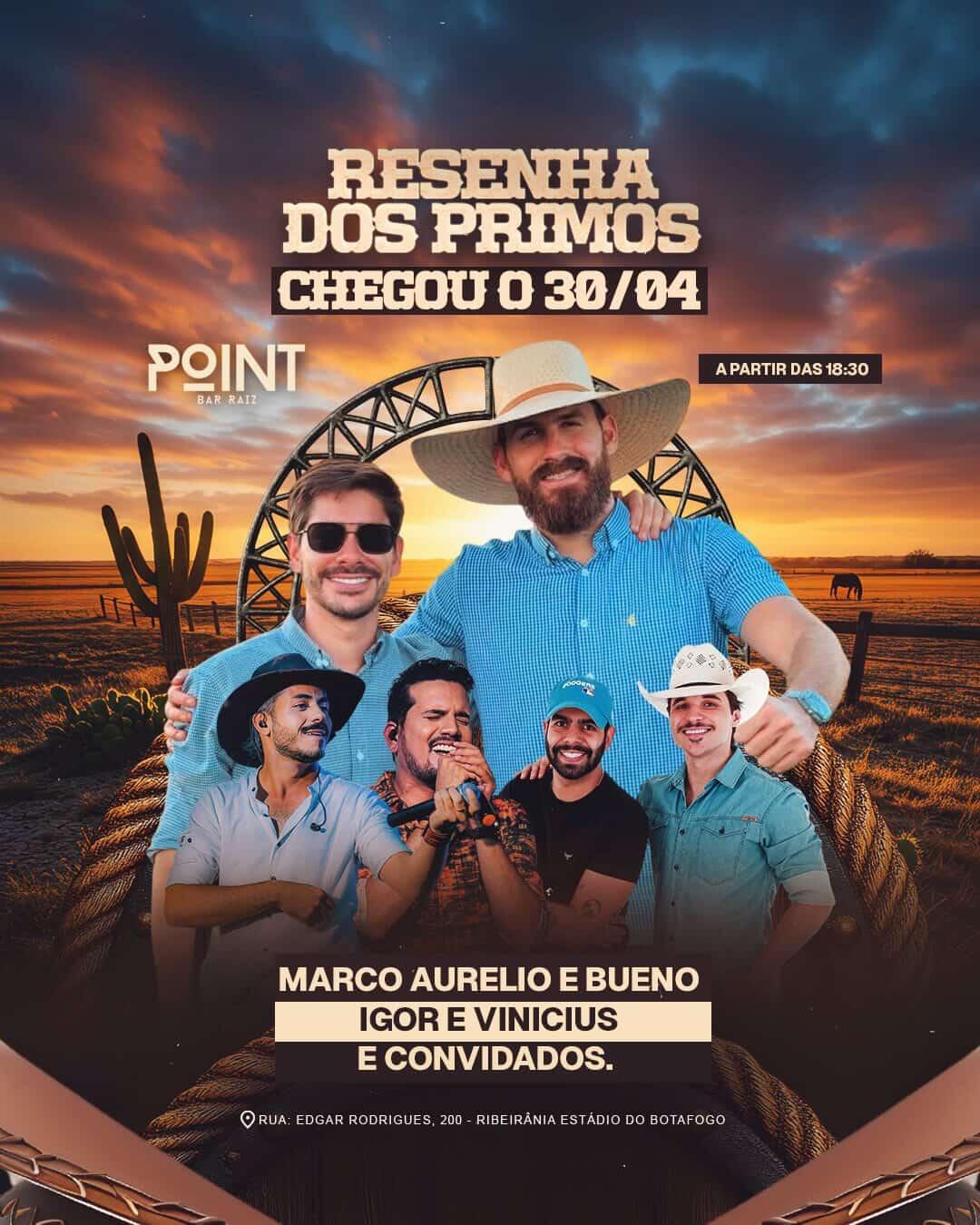 Resenha dos Primos - Chegou o 30/04