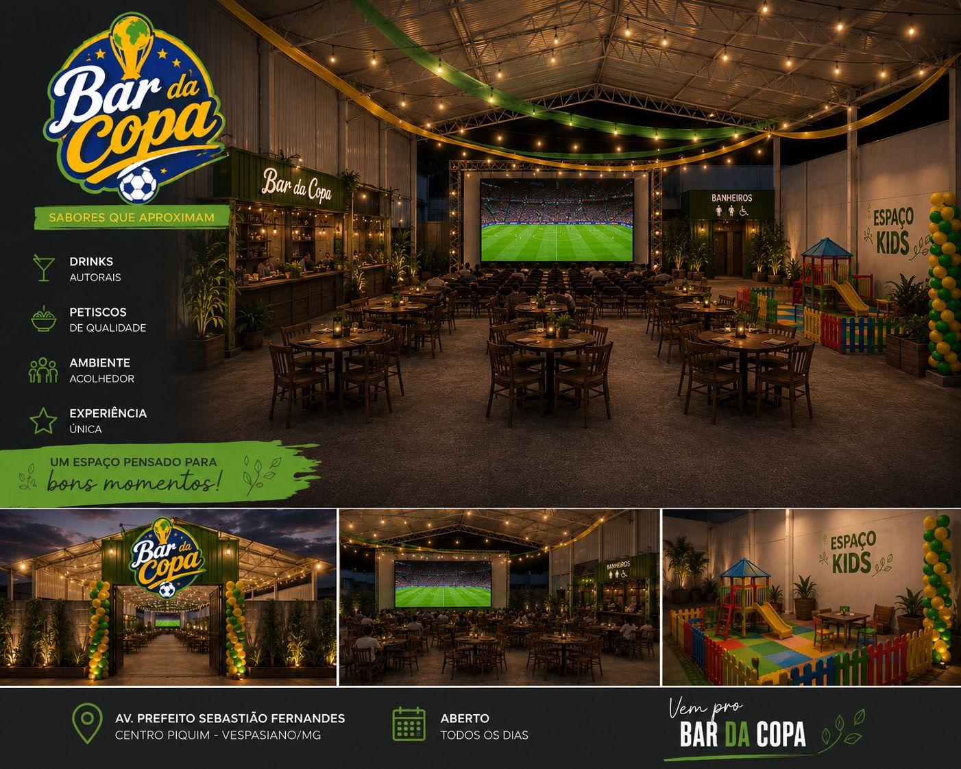 BAR DA COPA OFICIAL - VESPASIANO